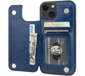 ShieldCase® iPhone 13 Wallet Case (Blau)