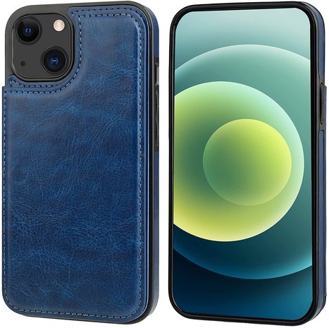 ShieldCase® ShieldCase iPhone 13 Wallet Case (Blau) ShieldCase® ShieldCase iPhone 13 Wallet Case (Blau)
