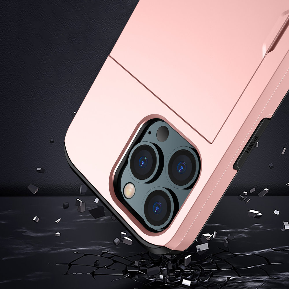 ShieldCase® ShieldCase Kartenetui mit Slide iPhone 13 Pro (Rosa) ShieldCase® ShieldCase Kartenetui mit Slide iPhone 13 Pro (Rosa)