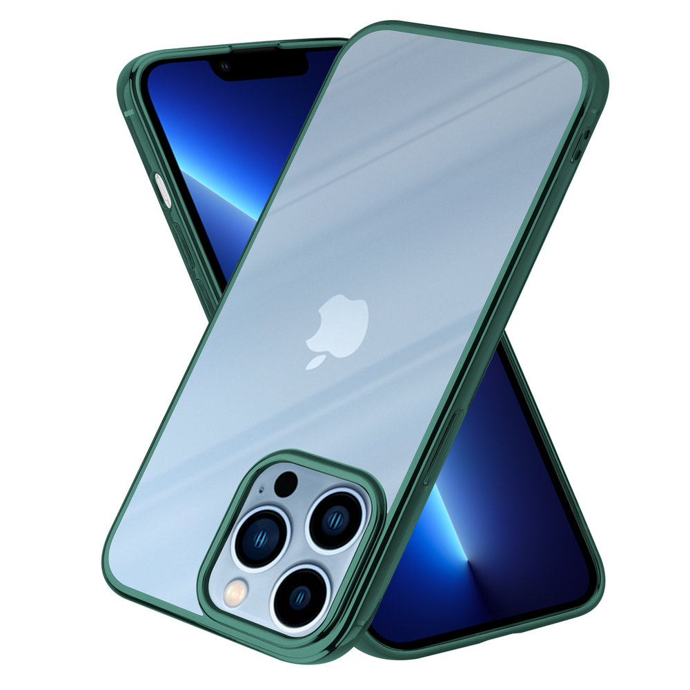 ShieldCase® ShieldCase Metallic Bumper Hülle iPhone 13 Pro (Dunkelgrün) ShieldCase® ShieldCase Metallic Bumper Hülle iPhone 13 Pro (Dunkelgrün)