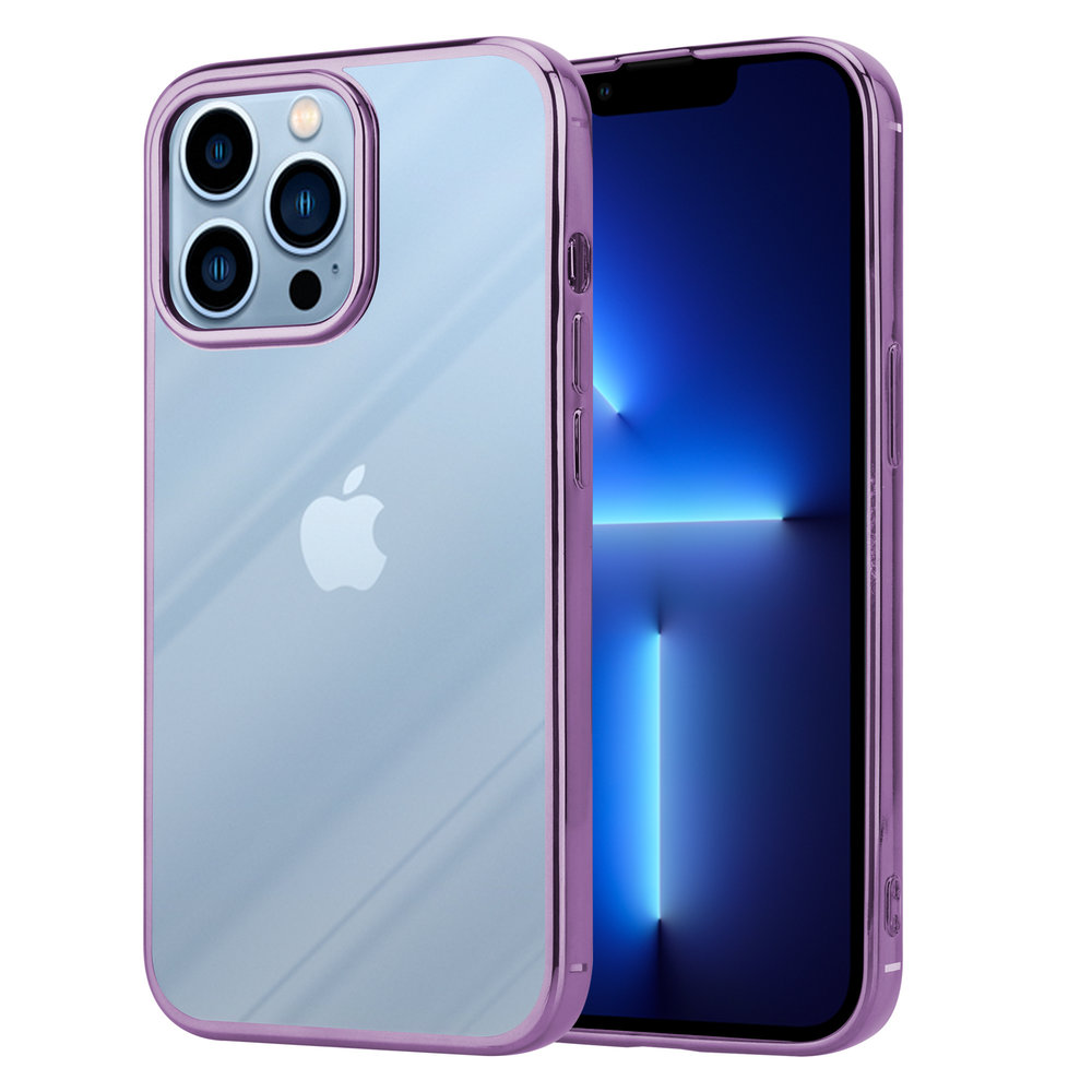 ShieldCase® ShieldCase Metallic Bumper Hülle iPhone 13 Pro (Lila) ShieldCase® ShieldCase Metallic Bumper Hülle iPhone 13 Pro (Lila)