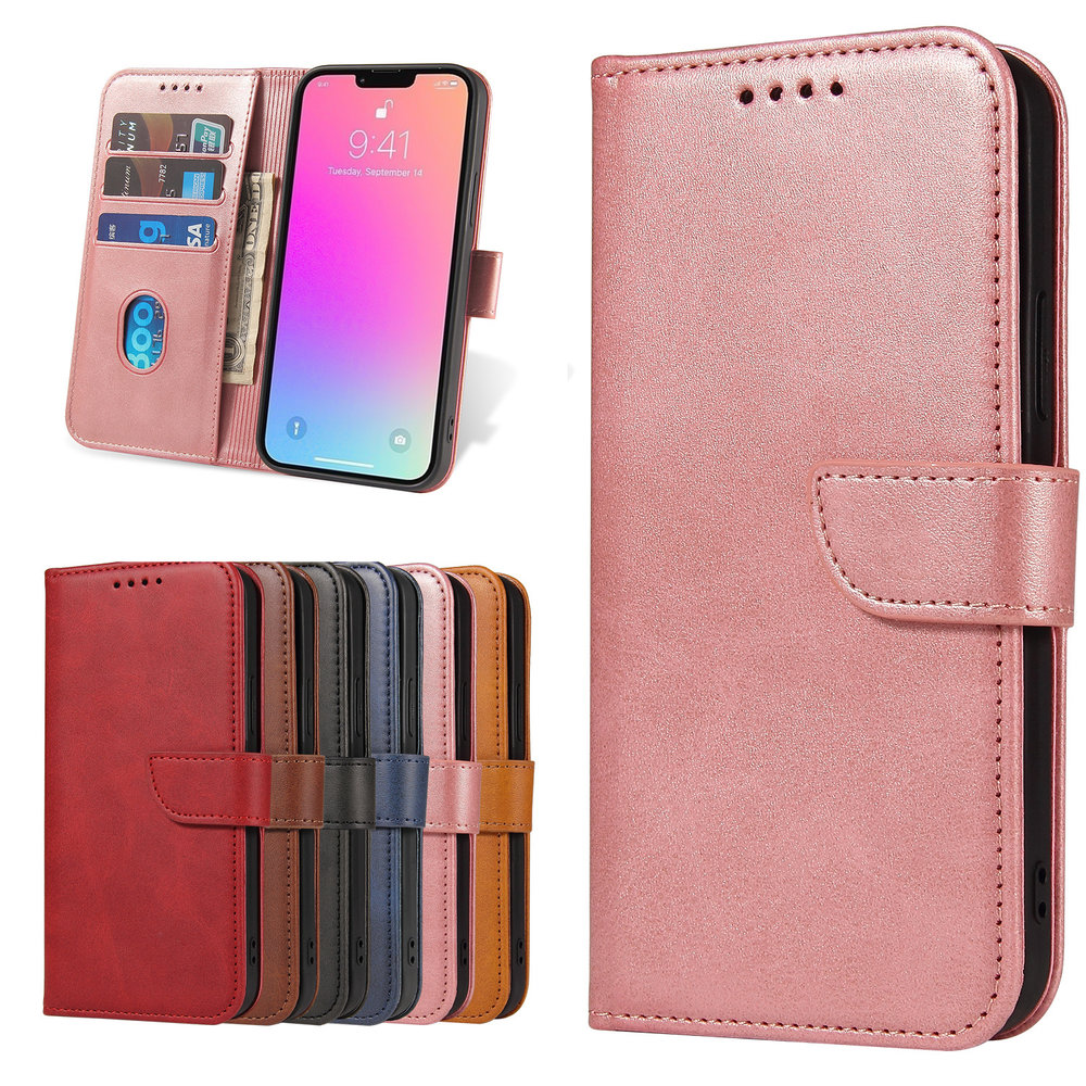 ShieldCase® ShieldCase iPhone 13 Pro Max Bookcase (Rosa) ShieldCase® ShieldCase iPhone 13 Pro Max Bookcase (Rosa)