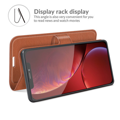 ShieldCase® ShieldCase® iPhone 13 Pro Wallet Bookcase (Braun)