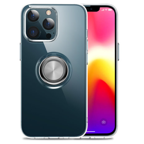 ShieldCase® ShieldCase iPhone 13 Pro TPU-Hülle mit Ring (Transparent) ShieldCase® ShieldCase iPhone 13 Pro TPU-Hülle mit Ring (Transparent)