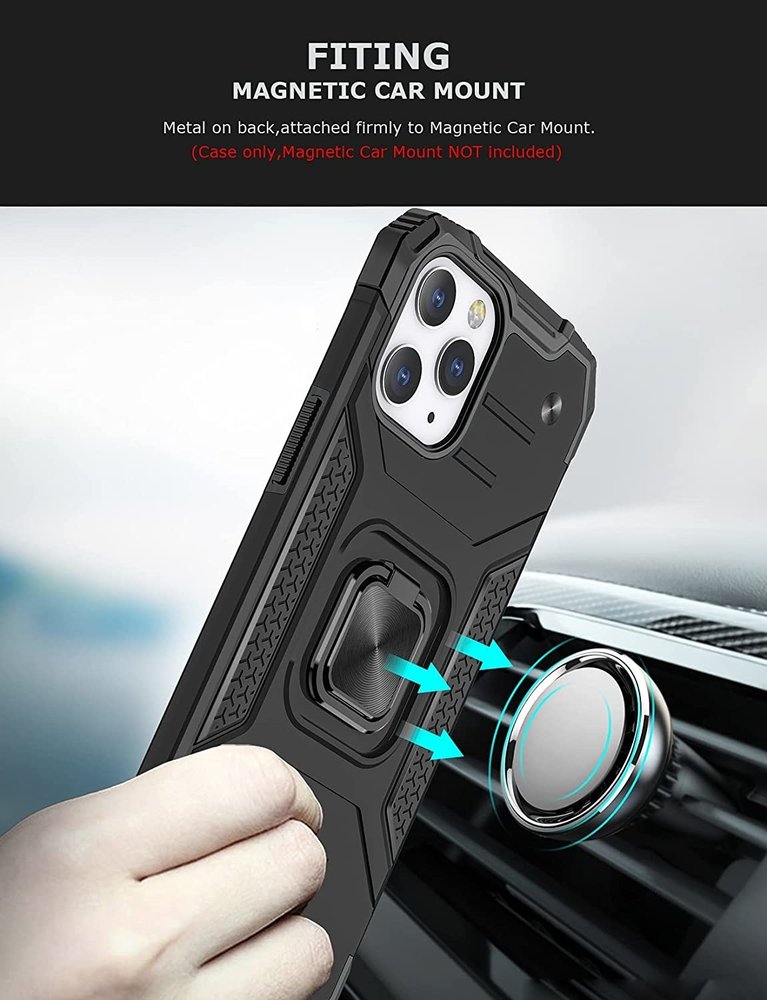 ShieldCase® ShieldCase iPhone 13 Pro TPU Hartschalenetui mit Ring (Schwarz) ShieldCase® ShieldCase iPhone 13 Pro TPU Hartschalenetui mit Ring (Schwarz)