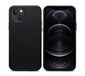 ShieldCase® iPhone 13 Lederhülle (Schwarz)