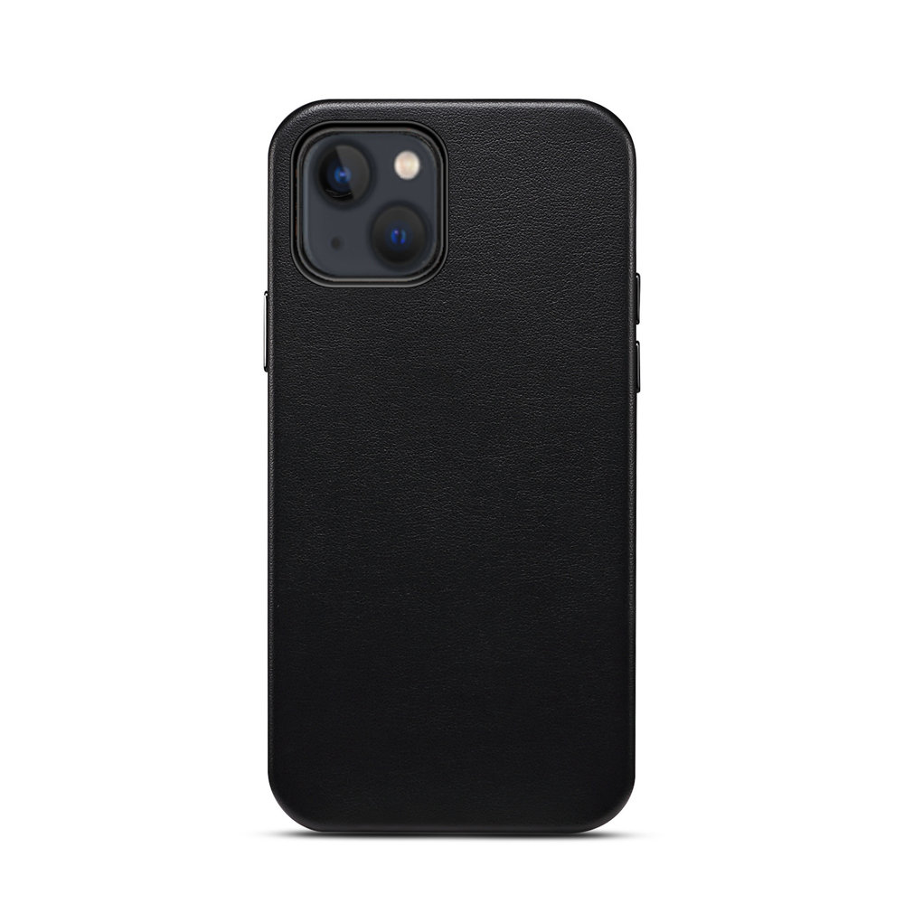 ShieldCase® ShieldCase iPhone 13 Lederhülle (Schwarz) ShieldCase® ShieldCase iPhone 13 Lederhülle (Schwarz)