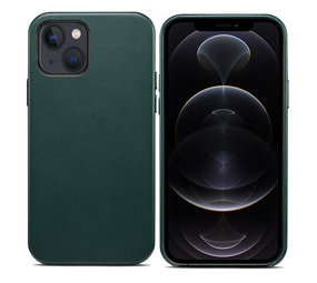 ShieldCase® iPhone 13 Lederhülle (Grün)