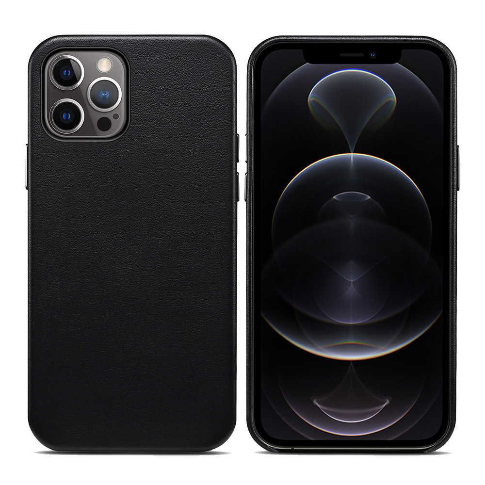 ShieldCase® ShieldCase iPhone 13 Pro Max Lederhülle (Schwarz) ShieldCase® ShieldCase iPhone 13 Pro Max Lederhülle (Schwarz)