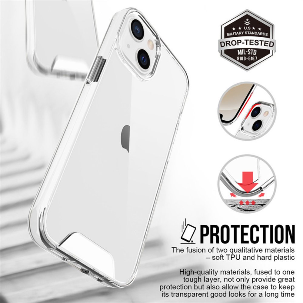 ShieldCase® ShieldCase iPhone 13 Hülle Durchsichtig ShieldCase® ShieldCase iPhone 13 Hülle Durchsichtig