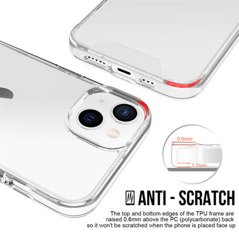 ShieldCase® ShieldCase iPhone 13 Hülle Durchsichtig ShieldCase® ShieldCase iPhone 13 Hülle Durchsichtig