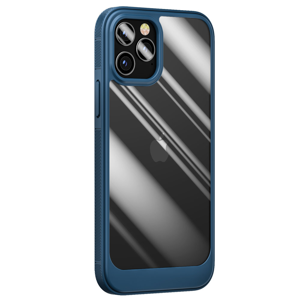ShieldCase® ShieldCase iPhone 13 Pro Max Hülle TPU mit Rand (Blau/Transparent) ShieldCase® ShieldCase iPhone 13 Pro Max Hülle TPU mit Rand (Blau/Transparent)