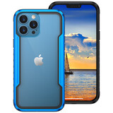 ShieldCase® iPhone 13 Pro Metall Shock Case (Blau)