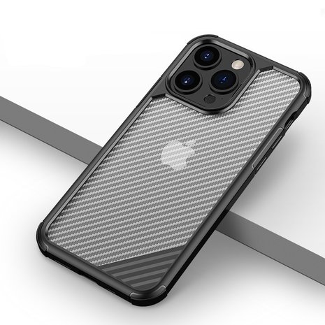 ShieldCase® ShieldCase Carbon Shock Case iPhone 13 Pro (Schwarz) ShieldCase® ShieldCase Carbon Shock Case iPhone 13 Pro (Schwarz)