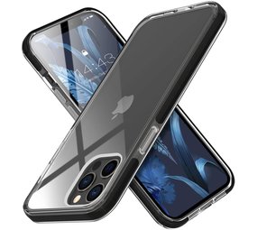 ShieldCase® Bumper Case iPhone 12 Pro Max (Transparent-Schwarz) ShieldCase® Bumper Case iPhone 12 Pro Max (Transparent-Schwarz)