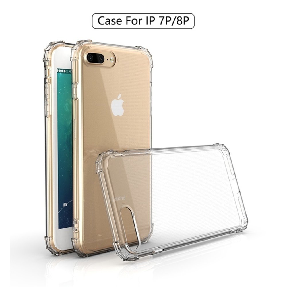 Ceezs Ceezs Shockproof TPU Hülle iPhone 7/8 Plus (Transparent) Ceezs Ceezs Shockproof TPU Hülle iPhone 7/8 Plus (Transparent)