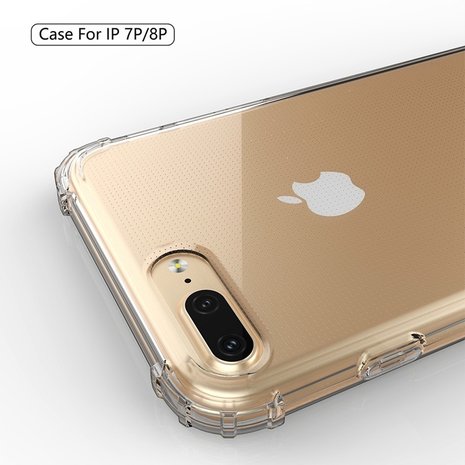 Ceezs Ceezs Shockproof TPU Hülle iPhone 7/8 Plus (Transparent) Ceezs Ceezs Shockproof TPU Hülle iPhone 7/8 Plus (Transparent)