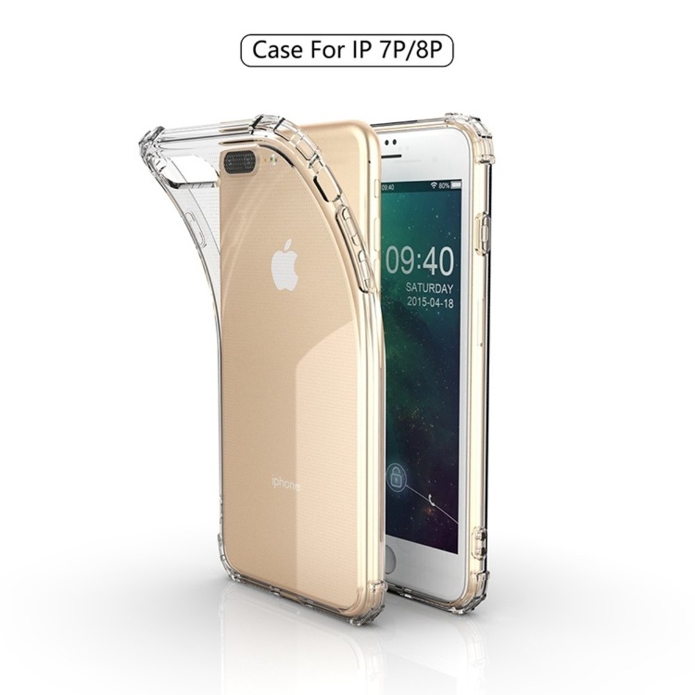 Ceezs Ceezs Shockproof TPU Hülle iPhone 7/8 Plus (Transparent) Ceezs Ceezs Shockproof TPU Hülle iPhone 7/8 Plus (Transparent)