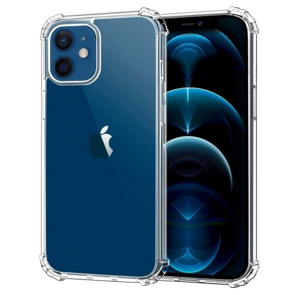 Ceezs Ceezs Shockproof TPU Hülle iPhone 12 Mini (Transparent) Ceezs Ceezs Shockproof TPU Hülle iPhone 12 Mini (Transparent)