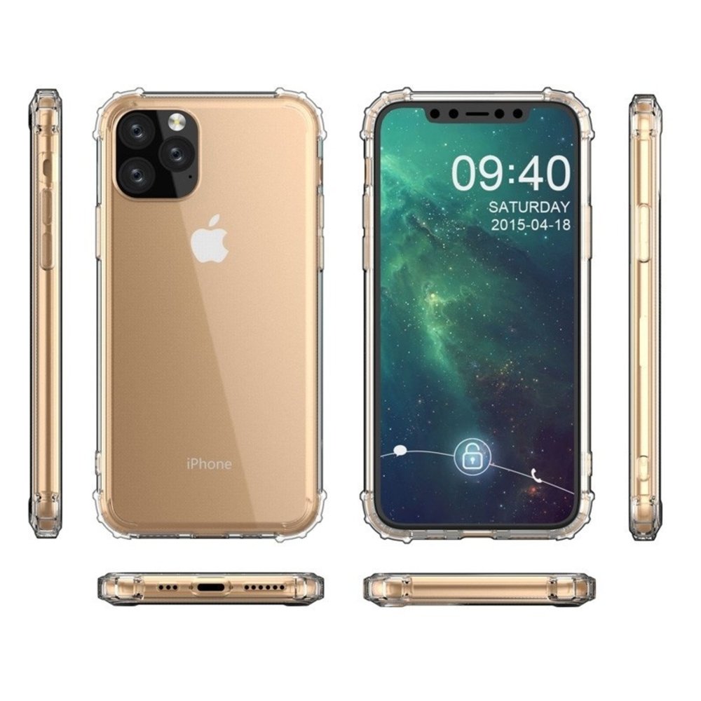 Ceezs Ceezs Shockproof TPU Hülle iPhone 11 Pro Max (Transparent)
