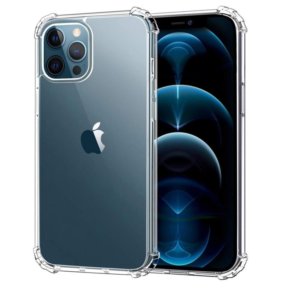 Ceezs Ceezs Shockproof TPU Hülle iPhone 12 Pro Max (Transparent) Ceezs Ceezs Shockproof TPU Hülle iPhone 12 Pro Max (Transparent)