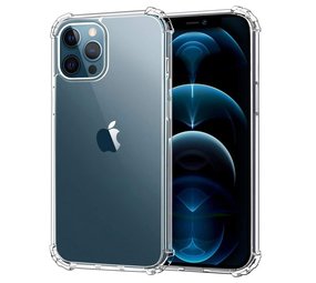 Ceezs Stoßfestes TPU-Case iPhone 12 Pro Max (Transparent)
