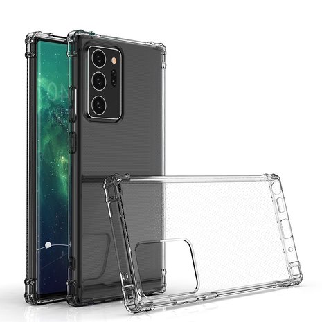 Ceezs Ceezs Stoßfestes TPU-Case Samsung Galaxy Note 20 Ultra (Transparent) Ceezs Ceezs Stoßfestes TPU-Case Samsung Galaxy Note 20 Ultra (Transparent)