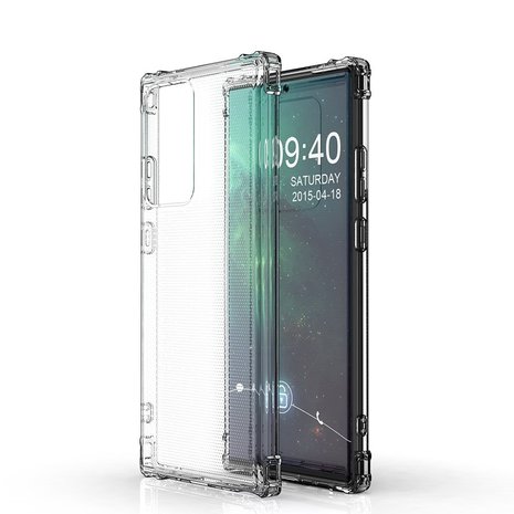 Ceezs Ceezs Stoßfestes TPU-Case Samsung Galaxy Note 20 Ultra (Transparent) Ceezs Ceezs Stoßfestes TPU-Case Samsung Galaxy Note 20 Ultra (Transparent)