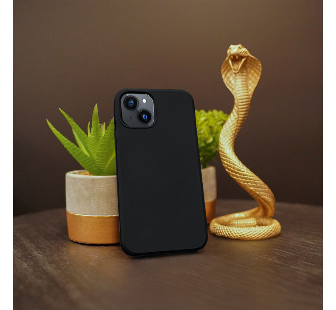 Ceezs Ceezs iPhone 13 Hülle Silikon Schwarz Ceezs Ceezs iPhone 13 Hülle Silikon Schwarz