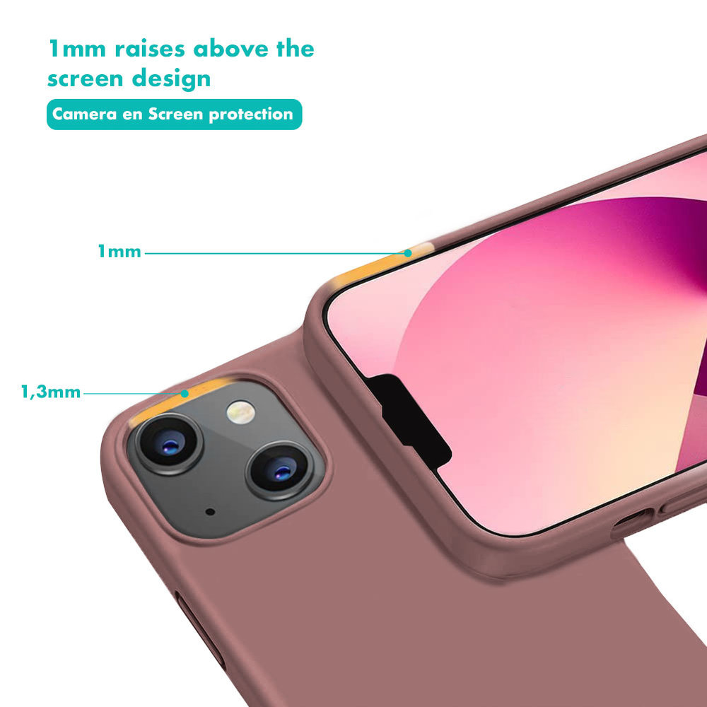 ShieldCase® ShieldCase iPhone 13 Mini Silikonhülle (violette Traube) ShieldCase® ShieldCase iPhone 13 Mini Silikonhülle (violette Traube)