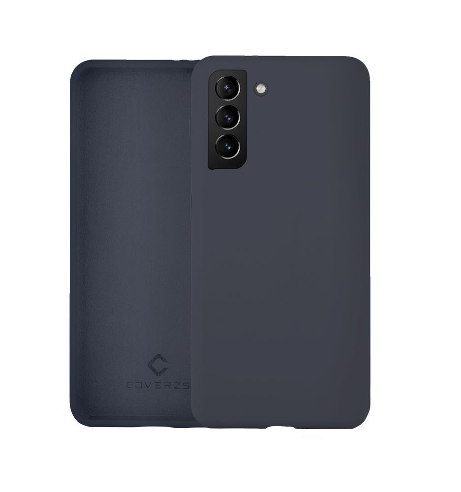 Coverzs Coverzs Luxus Liquid Silikon Case Samsung Galaxy S21 Plus (Dunkelblau) Coverzs Coverzs Luxus Liquid Silikon Case Samsung Galaxy S21 Plus (Dunkelblau)