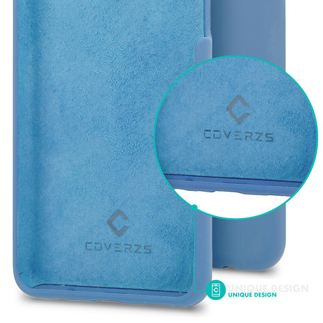 Coverzs Coverzs Luxus Liquid Silikon Case Samsung Galaxy S20 (Hellblau) Coverzs Coverzs Luxus Liquid Silikon Case Samsung Galaxy S20 (Hellblau)