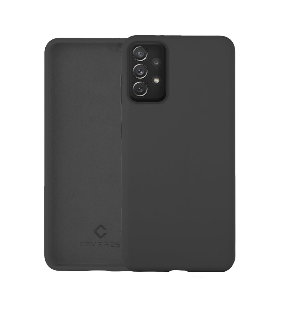 Coverzs Coverzs Luxus Liquid Silikon Case Samsung Galaxy A72 (Dunkelgrau) Coverzs Coverzs Luxus Liquid Silikon Case Samsung Galaxy A72 (Dunkelgrau)