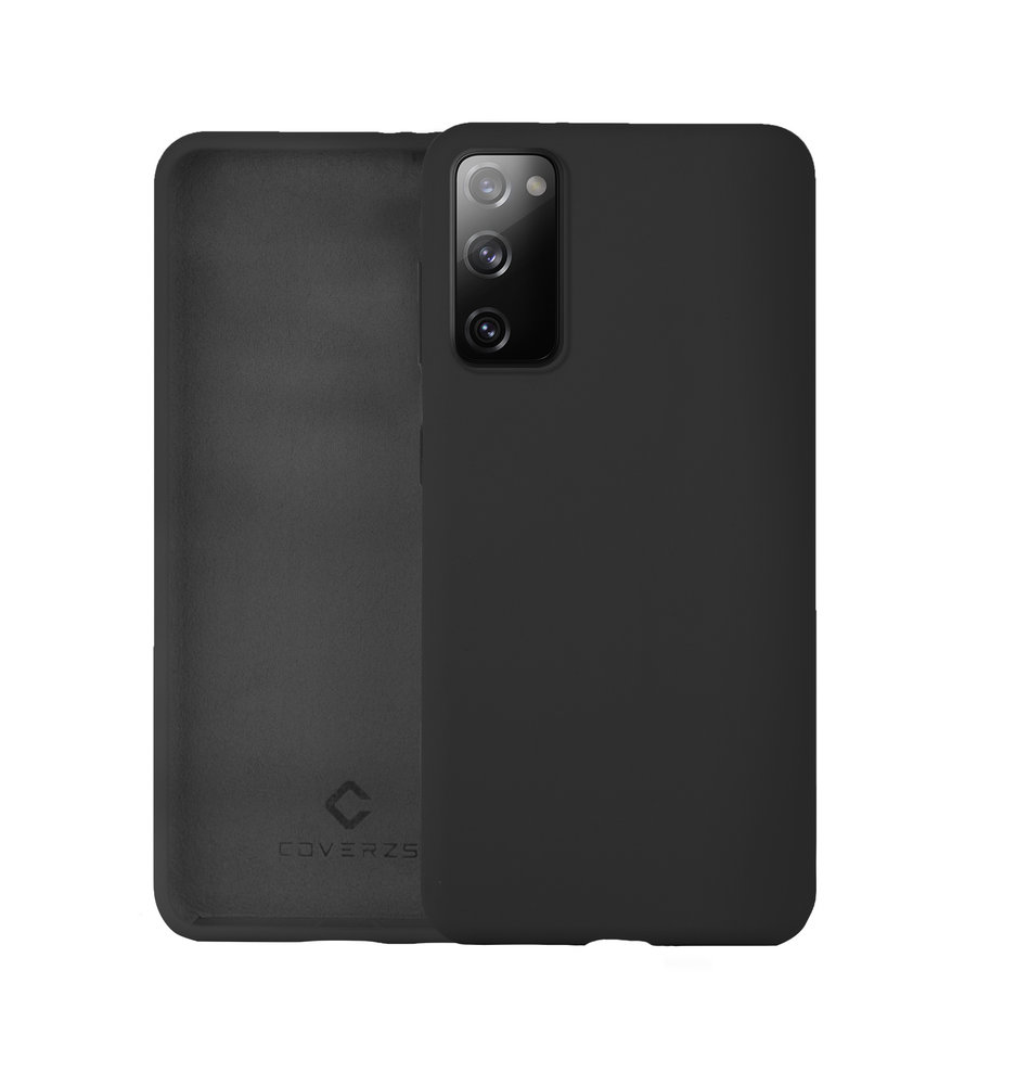 Coverzs Coverzs Luxus Liquid Silikon Case Samsung Galaxy S20 (Schwarz) Coverzs Coverzs Luxus Liquid Silikon Case Samsung Galaxy S20 (Schwarz)