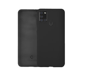 Coverzs Luxus Liquid Silikon Case Samsung Galaxy A21s (Schwarz) Coverzs Luxus Liquid Silikon Case Samsung Galaxy A21s (Schwarz)