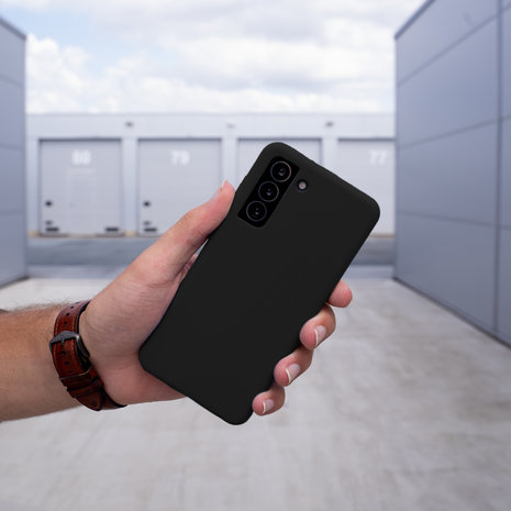 Coverzs Coverzs Luxus Liquid Silikon Case Samsung Galaxy A12 (Schwarz) Coverzs Coverzs Luxus Liquid Silikon Case Samsung Galaxy A12 (Schwarz)