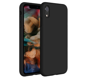 Coverzs Luxus Liquid Silikon Case iPhone Xr (Schwarz) Coverzs Luxus Liquid Silikon Case iPhone Xr (Schwarz)