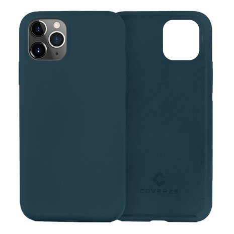 Coverzs Coverzs Luxus Liquid Silikon Case iPhone 12 Pro Max (Dunkelblau) Coverzs Coverzs Luxus Liquid Silikon Case iPhone 12 Pro Max (Dunkelblau)