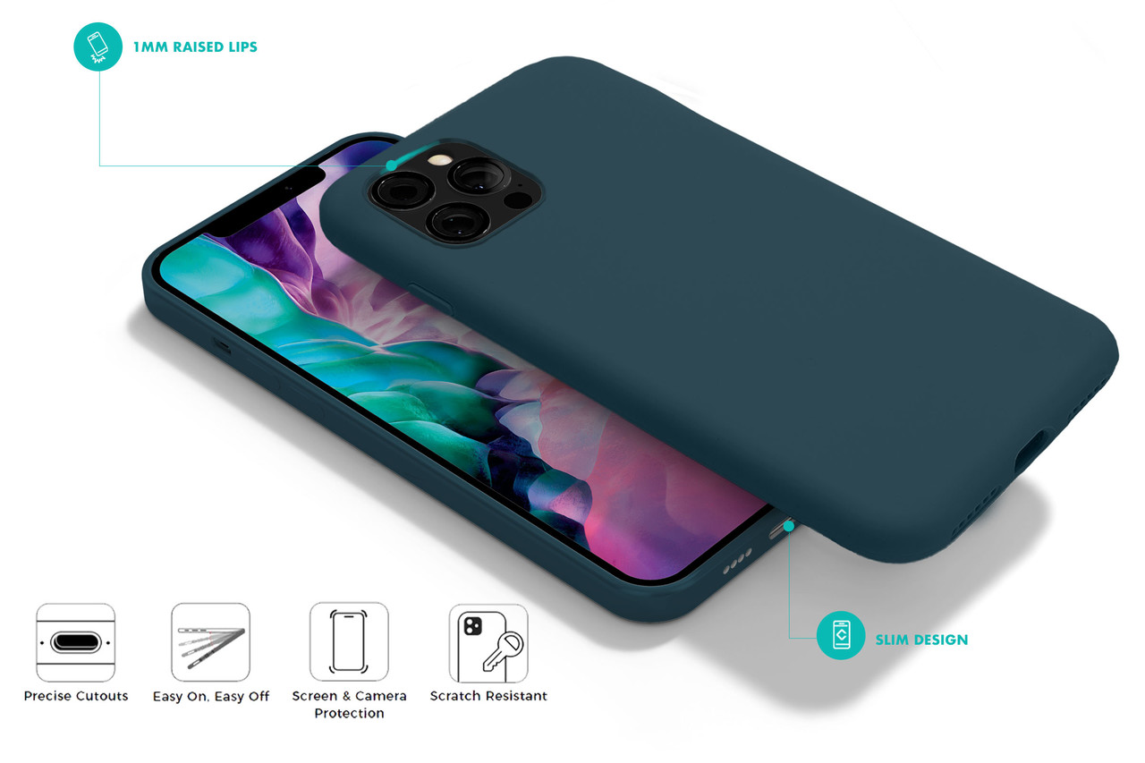 Coverzs Coverzs Luxus Liquid SIlikon Case iPhone 11 Pro Max (Dunkelblau) Coverzs Coverzs Luxus Liquid SIlikon Case iPhone 11 Pro Max (Dunkelblau)