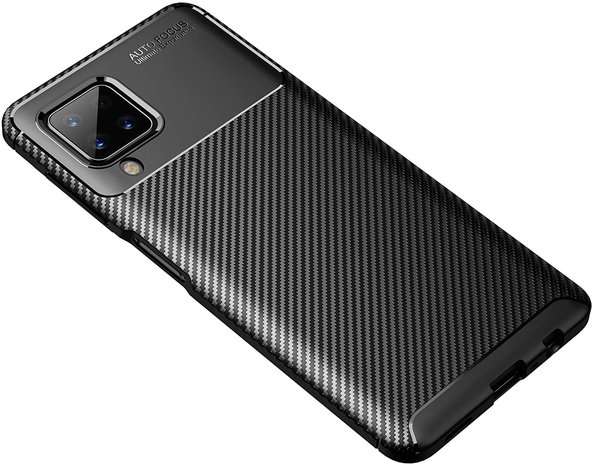 ShieldCase® Shieldcase Samsung Galaxy A12 Carbon Hülle (Schwarz) ShieldCase® Shieldcase Samsung Galaxy A12 Carbon Hülle (Schwarz)