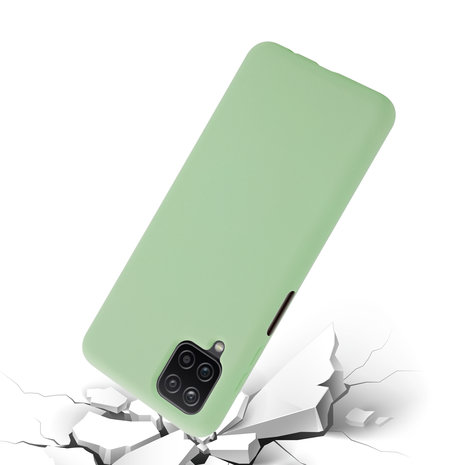 ShieldCase® Shieldcase Silikonhülle Samsung Galaxy A12 (Hellgrün) ShieldCase® Shieldcase Silikonhülle Samsung Galaxy A12 (Hellgrün)