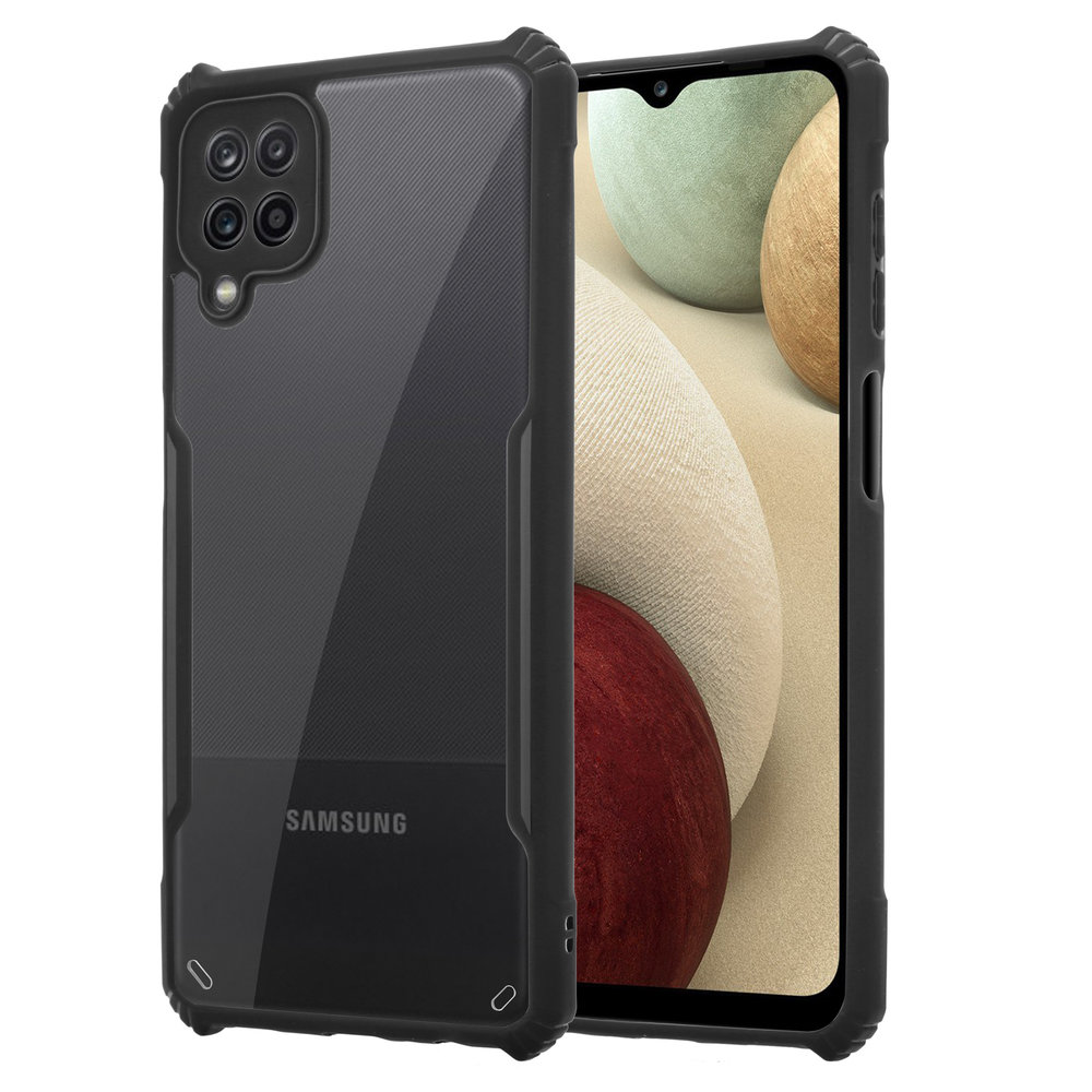 ShieldCase® Schutzhülle Samsung Galaxy A12 Bumper Case (Schwarz) ShieldCase® Schutzhülle Samsung Galaxy A12 Bumper Case (Schwarz)