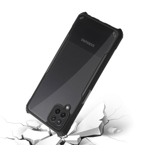 ShieldCase® Schutzhülle Samsung Galaxy A12 Bumper Case (Schwarz) ShieldCase® Schutzhülle Samsung Galaxy A12 Bumper Case (Schwarz)
