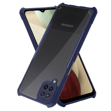 ShieldCase® Schutzhülle Samsung Galaxy A12 Bumper Case (Blau) ShieldCase® Schutzhülle Samsung Galaxy A12 Bumper Case (Blau)