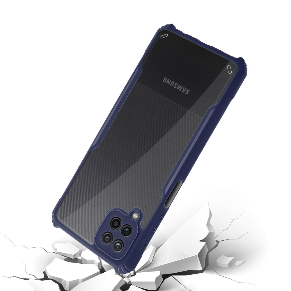 ShieldCase® Schutzhülle Samsung Galaxy A12 Bumper Case (Blau) ShieldCase® Schutzhülle Samsung Galaxy A12 Bumper Case (Blau)