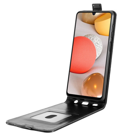 ShieldCase® Shieldcase Samsung Galaxy A42 5G Flip-Case (Schwarzes Leder) ShieldCase® Shieldcase Samsung Galaxy A42 5G Flip-Case (Schwarzes Leder)