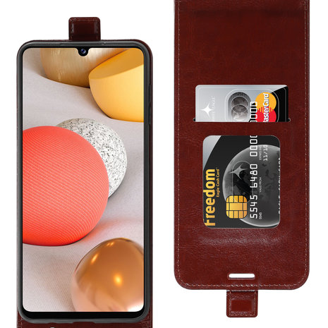 ShieldCase® Shieldcase Samsung Galaxy A42 5G Flip-Case (Braunes Leder) ShieldCase® Shieldcase Samsung Galaxy A42 5G Flip-Case (Braunes Leder)