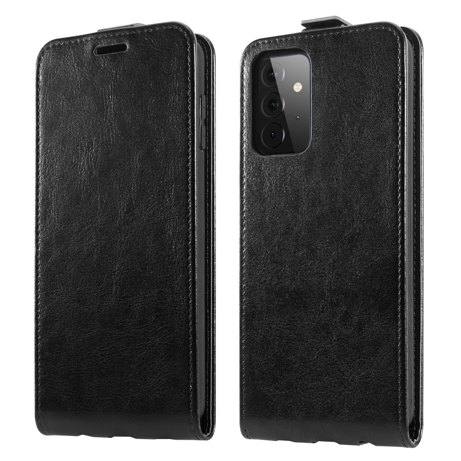 Flip Case Handytasche Samsung Galaxy A72 Leather Flip Case For
