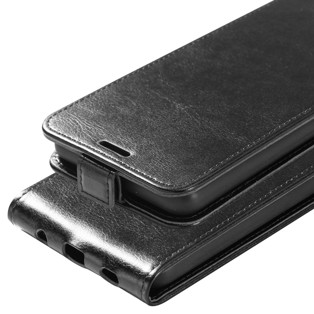 ShieldCase® Shieldcase Samsung Galaxy A72 Flip Case (Schwarzes Leder) ShieldCase® Shieldcase Samsung Galaxy A72 Flip Case (Schwarzes Leder)