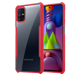 ShieldCase® Samsung Galaxy M51 Shock Case mit farbigen Bumpern (Rot) ShieldCase® Samsung Galaxy M51 Shock Case mit farbigen Bumpern (Rot)